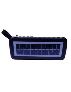 SANDA Radio Portatil Solar AM/FM SD-0128 Bluetooth Usb, Micro Sd,Aux In