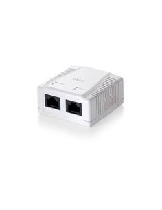 EQUIP Caja 2 Puertos RJ45 Cat6 Para Superficie 235212