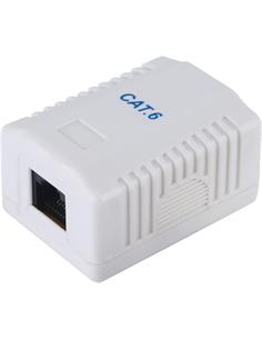 EQUIP Caja 1 puerto RJ45 Cat6 Para Superficie 235213