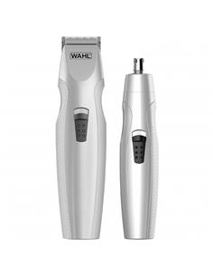 WAHL Recortadora de Barba + Corta Pelo Nariz, Oido A Pilas