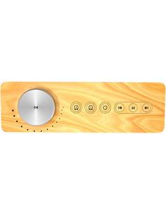 AIWA Radio Despertador con Altavoz Bluetooth CR-90BT Madera