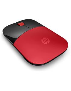 HP Raton Inalambrico Usb Z3700 Led Azul Sensor Optico Rojo Negro