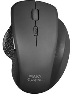 MARS GAMING Raton Inalambrico  Ergonomico 3200DPI MMWERGO Negro