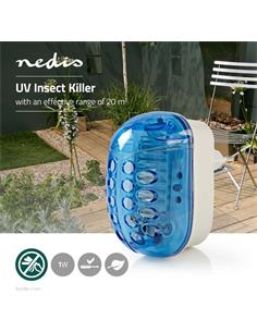 NEDIS Repeledor de Mosquito UV Enchufe 230V Alcance 20Mtrs