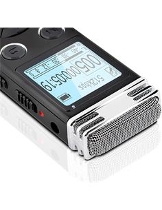 KODAK Grabadora De Voz Digital 8Gb VRC450 Negro Con Reduccion De Rudio