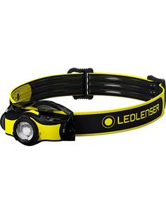 LED LENSER IH5 Linterna Frontal 200 Lumenes, Distancia 130Mtrs, Recargable/Pilas, IPX54