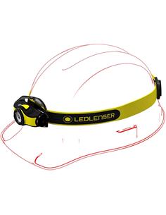 LED LENSER IH5 Linterna Frontal 200 Lumenes, Distancia 130Mtrs, Recargable/Pilas, IPX54