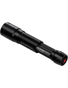 LED LENSER Linterna P6 CORE 300 Lumenes,200Mtrs,Resistente al Agua IP54,4 Pilas AAA