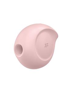 SATISFYER Sugar Rush Estimulador de Clitoris Por Ondas de Presion y Vibracion Rosa Impermeable