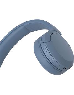 SONY Auricular de Casco Bluetooth WH-CH520 Azul Funcion Manos Libres