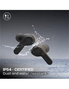 JBL Auricular Bluetooth WAVE BEAM Negro Con Estuche de Carga ,Control Por Voz,Resistente al Agua 32H