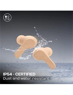 JBL Auricular Bluetooth WAVE BEAM Beig Con Estuche de Carga ,Control Por Voz,Resistente al Agua 32H