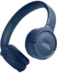 JBL Auriculares Estereo Casco TUNE 520 BT Bluetooth Azul Con Manos Libres Control por Voz 57H