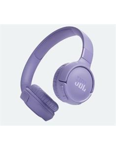 JBL Auriculares Estereo Casco TUNE 520 BT Bluetooth Malva Con Manos Libres Control por Voz 57H
