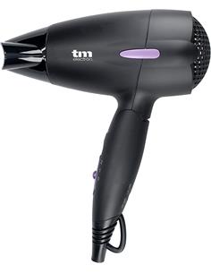 TM ELECTRON Secador De Pelo Viaje 1500W Plegable TMHD110 Negro