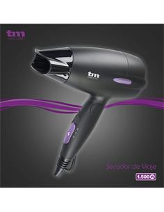 TM ELECTRON Secador De Pelo Viaje 1500W Plegable TMHD110 Negro