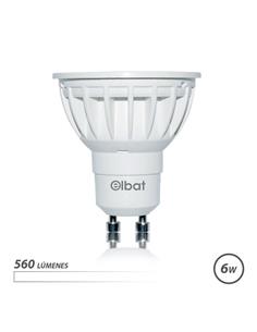 ELBAT Bombilla Led Luz Blanca 6W GU10 560Lm EB0464
