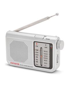 AIWA Radio Portatil Analogica AM/FM RS-55/SL Plata