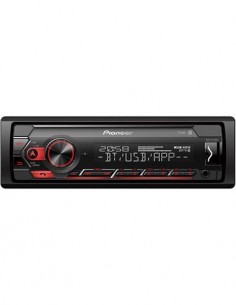 PIONEER Radio CD de Coche Bluetooth MVH-S320BT Mp3, Aux In, Usb, FLAC Compatible Con Android,Spotify