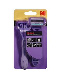 KODAK Pack Blister 2 Afeitadoras Cuchilla Lady Razon
