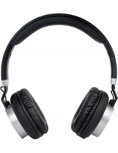 FONESTAR Auricular Casco Para TV Con 5Mtrs Cable, Regulador Volumen TV-PHONES Negro