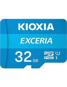 KIOXIA Tarjeta Micro SD 32GB Con Adaptador Clase 10 UHS-I LADP1 100 mb/s