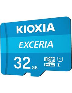 KIOXIA Tarjeta Micro SD 32GB Con Adaptador Clase 10 UHS-I LADP1 100 mb/s