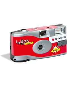 AGFAPHOTO Camara Desechable Lebox Con Flash 27 Fotos iso 400