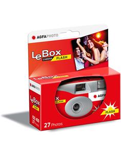 AGFAPHOTO Camara Desechable Lebox Con Flash 27 Fotos iso 400