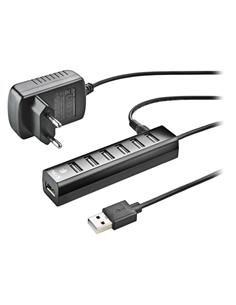 NGS Hub Usb 7 Puertos 2.0 Con Alimentacion IHUB 7 TINY