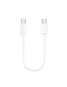 ACCETEL Cable Datos Tipo C M/M 60w 30Cms CU317 Blanco