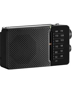 SANGEAN Radio Portatil Analogica AM/FM POCKET 110 SR-36 Negra