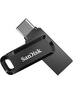 SANDISK Pendrive OTG Tipo C 64GB Dual Drive Go Negro