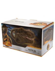 JURASSIC PARK Taza 3D Diseño Cabeza T-REX 400Ml