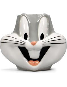 LOONEY TUNES Taza 3D Diseño Cabeza Bugs Bunny 350ml