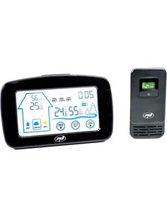 PNI Estacion Metereologica MS500 Interior/Exterior Negro