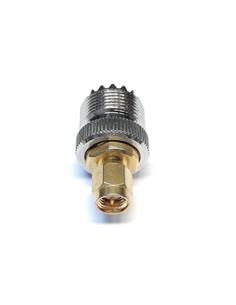 Adaptador SMA/M a  UHF/H Dorado