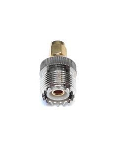 Adaptador SMA/M a  UHF/H Dorado