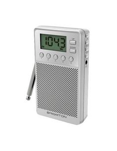 BRIGMTON Radio Portatil Digital AM/FM BT140 Blanco
