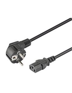 NIMO Cable Alimentacion Schuko IEC320H 3mtrs Negro WIR1054