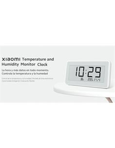 XIAOMI Reloj Digital Con Temperatura y Humedad BHR5435GL Blanco