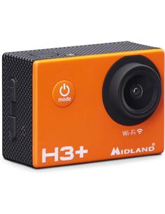 MIDLAND Camara Accion H3+ Wifi Full HD Naranja