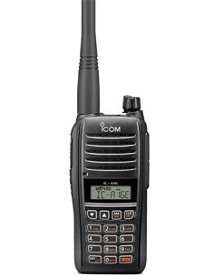 ICON Emisora VHF Portatil Banda Aerea IC-A16E Bluetooth