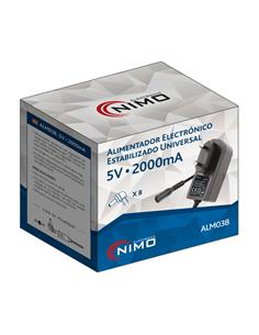 NIMO Alimentador Universal 5V-2000 Mah, 10W, ALM038 100-240V