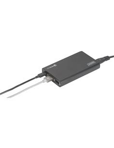 DIGITUS Alimentador Universal Para Portatil, Tabletas, Movil 40W 1XUsb-C, 2XUsb 3.0 Con 3 Adaptadore