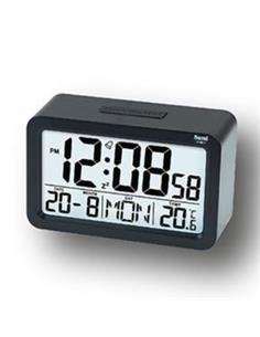 SAMI Reloj Despertador Digital LD-9817 Negro Calendario Y Temperatura