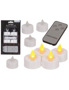 OUT OF THE BLUE Pack 4 Velas Led Con Mando 100867