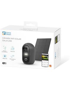 GARZA SMART Camara Wifi Solar DALIA 200 1080p FHD Detector de Movimiento Vison Nocturna 360º
