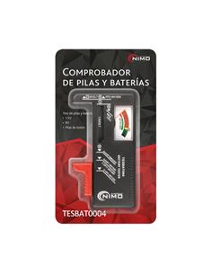 NIMO Comprobador De Pilas TESBAT004