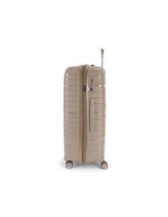 GABOL Maleta Viaje Grande Con 4 Ruedas Polipropileno KIBA Beige 76x49x32 cm